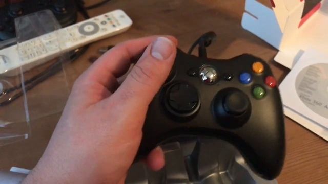 Xbox 360 Controller (geeignet für Windows) schwarz unboxing und installations Anleitung смотреть онлайн