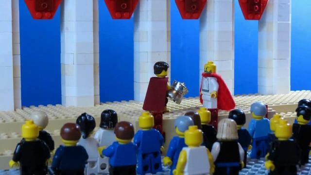 Mark Antony's Funeral Speech in Lego смотреть онлайн