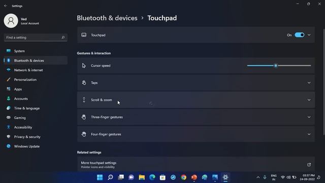 Change Touchpad Scroll Direction in Windows 11 смотреть онлайн