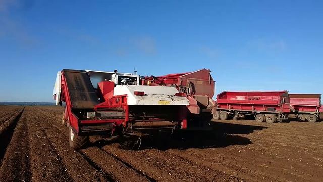 DokaGene Уборка картофеля канадским комбайном Don Allan. смотреть онлайн