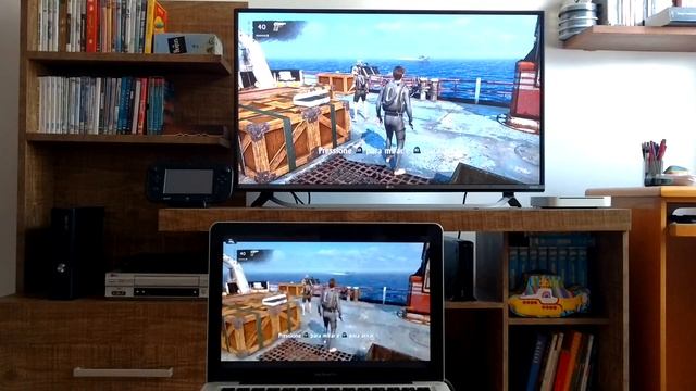 Teste do recurso Remote Play: espelhando a tela do PlayStation 4 no Mac смотреть онлайн