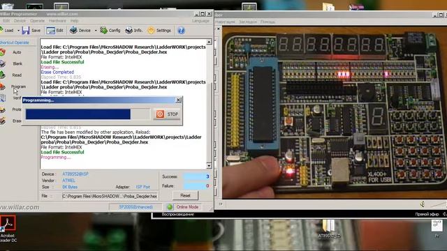 LadderWork For 8051__РКС для микроконтроллеров 8051 (Часть 3)