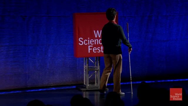 Real-life 'Batman' Daniel Kish Demonstrates Human Echolocation смотреть онлайн