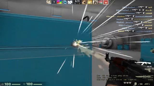 CS GO ESEA play смотреть онлайн