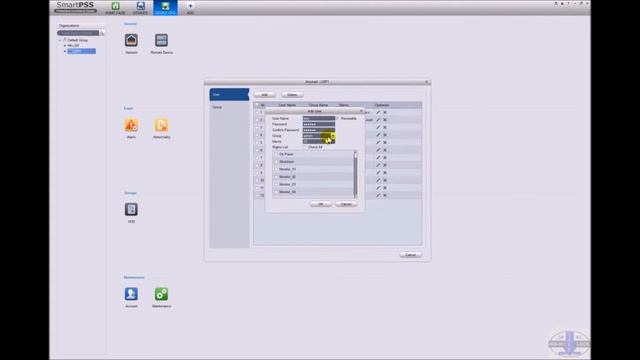 ADDING AND DELETING USERS IN SMART PSS смотреть онлайн