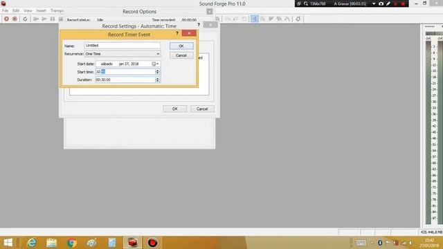 COMO ATIVAR A OPÇÃO GRAVAÇÃO AUTOMÁTICA DO SOUND FORGE 11. 0 смотреть онлайн