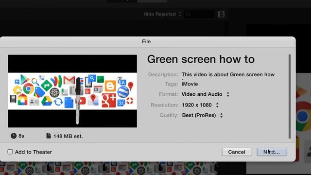 How to Green screen and have a Picture in Picture at the same time in iMovie смотреть онлайн