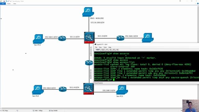 ASA Allowing ICMP and UDP Traceroute through ASA, Packet Tracer via ASDM and CLI смотреть онлайн