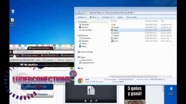 PAGINA DE INICIO GOOGLE CHROME ESTYLO WINDOWS 8 смотреть онлайн
