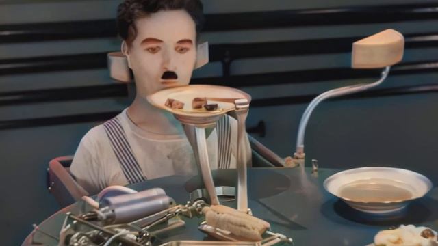 AI Restored: Charlie Chaplin - Modern Times (1936) смотреть онлайн