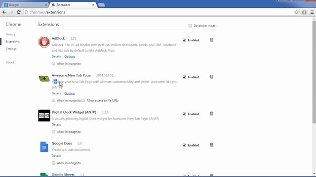 How To Change Google Chrome New Tab Page back to Original - Original Google Chrome New Tab Page смотреть онлайн