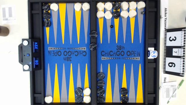 USA vs. Japan -- 7pt Match #2 -- Akiko Yazawa vs. Neil Kazaross смотреть онлайн