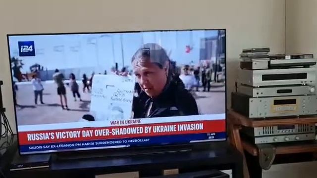 Интервью каналу i24news. Я там сразу после ряженого. Ссылка в первом комменте. смотреть онлайн