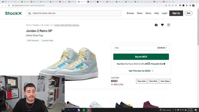 This Week In SNEAKER RESELLING! Union LA x Jordan 2s, Supreme BOX LOGOS, SB Dunks & More! смотреть онлайн