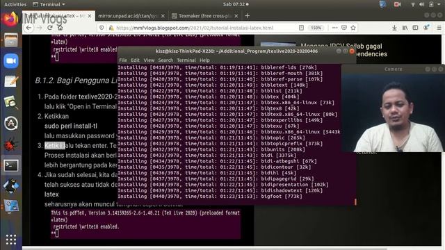 Tutorial install LaTeX (texlive+texmaker) смотреть онлайн