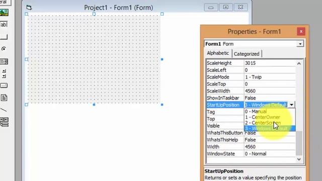 VB Tutor how to remove border and control box of form смотреть онлайн