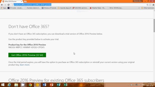 Windows 8.1 Get a free version of the Office 2016 professional preview for 6 months смотреть онлайн