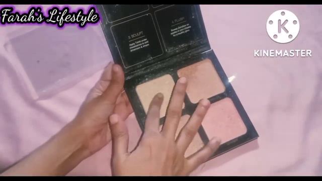 Best Highlighter Palette Review || Huda Beauty 3D Highlighter Palette || Farah's Lifestyle 🤗 смотреть онлайн