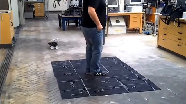 Teleoperation of Robotics Starter Kit 1.0 using kinect sensor смотреть онлайн