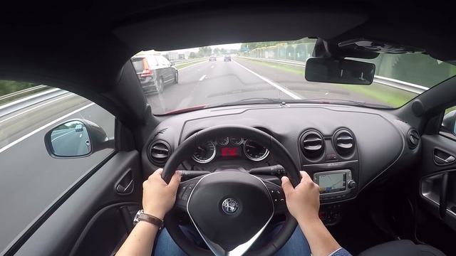 2017 Alfa Romeo MiTo Turbo TwinAir - POV Test Drive (no talking, pure driving) смотреть онлайн