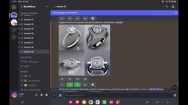 How to create jewellery design use AI Technology for free in 2 minutes смотреть онлайн