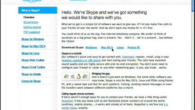 Skype Tutorial Part I смотреть онлайн