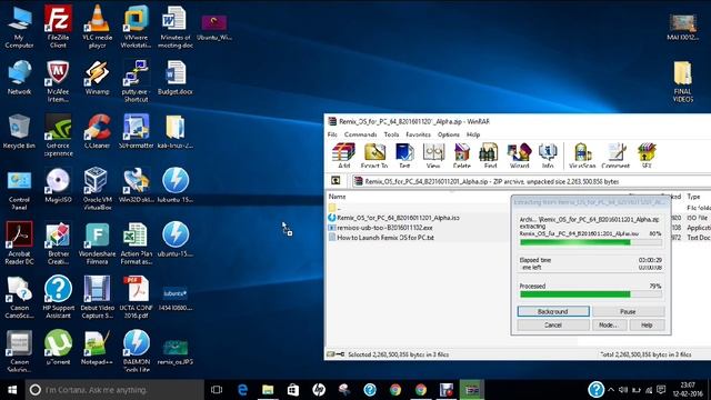 Installing Remix OS on VMware Workstation смотреть онлайн