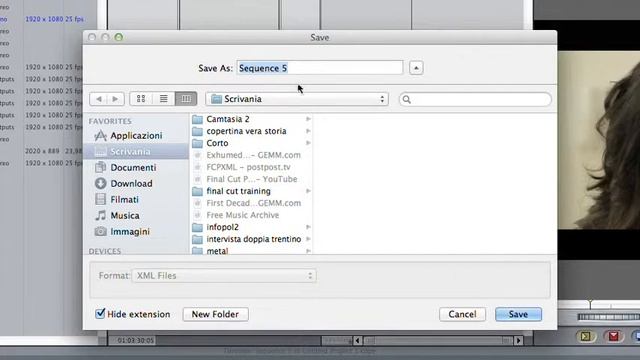 Final Cut Pro 7 - EDITARE IN XML смотреть онлайн