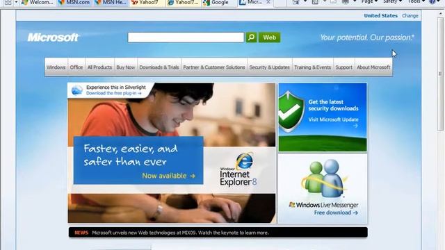 Win2008 Internet Explorer 8 смотреть онлайн