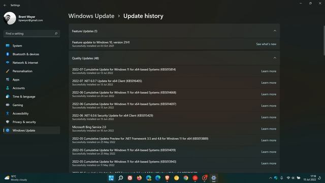 Windows 11 Patch Tuesday update KB5015814 is failing to install & causing Start menu issues for som смотреть онлайн