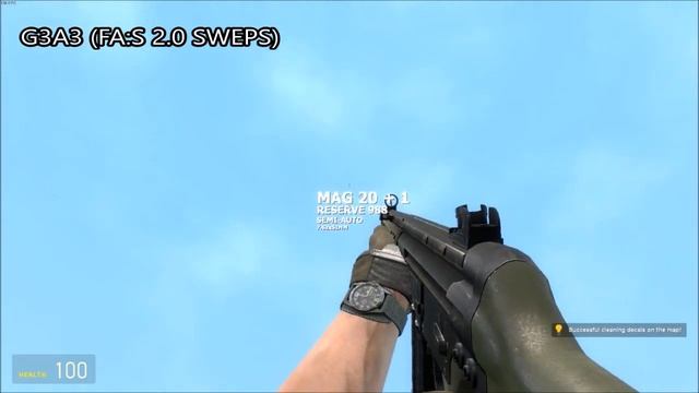 FA:S 2.0 Vs TFA CoD MWR - Garry's Mod Weapons Comparison смотреть онлайн