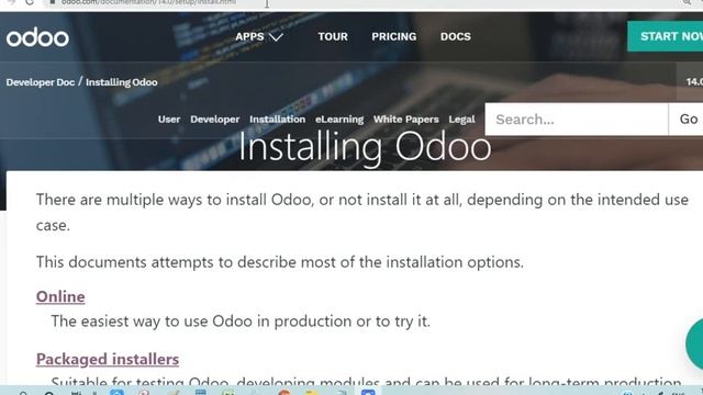 ODOO Community edition for Windows10: Part 1- Introduction and download смотреть онлайн