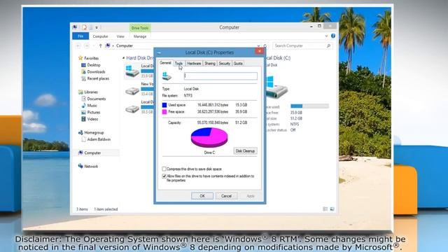 How to Run a Disk Check in Windows 8 from Windows Explorer смотреть онлайн