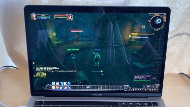 MacBook Pro M1 World Of Warcraft Shadowlands Gameplay & Performance смотреть онлайн