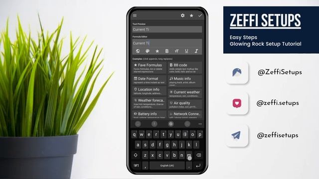 #GlowingRock - The Best Premium Stock Home Screen Setup For Android - Zeffi Setups смотреть онлайн