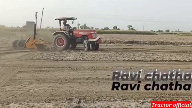 swaraj 963 Lasser leveler full power turbo on 70hp💪 смотреть онлайн