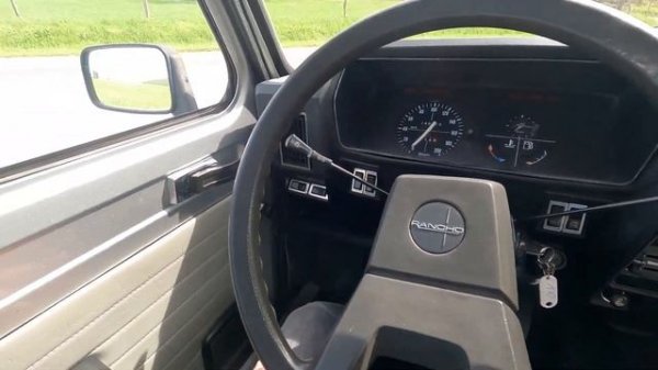 Driving a Matra Rancho