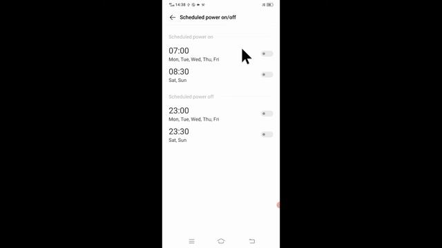 vivo phone me automatic power on off kaise kare।how to enable schedul/automatic power on/off in viv смотреть онлайн