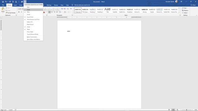 MICROSOFT WORD USER INTERFACE for beginners смотреть онлайн