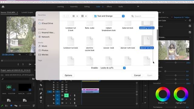 How To Install LUTs In Premiere Pro (Mac)