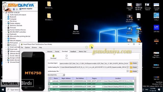 Vivo v5 Auth File Needed || SP Flash Tool error Problem Solve смотреть онлайн