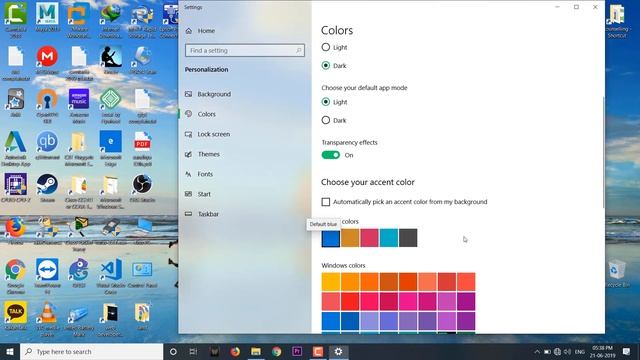 windows10 Personalization Colors | windows 10 Dark Mode смотреть онлайн
