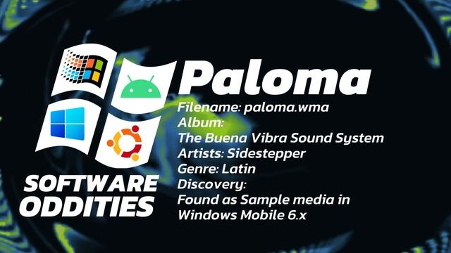 Paloma by Sidestepper (Windows Mobile Sample Music) - Musicbox смотреть онлайн