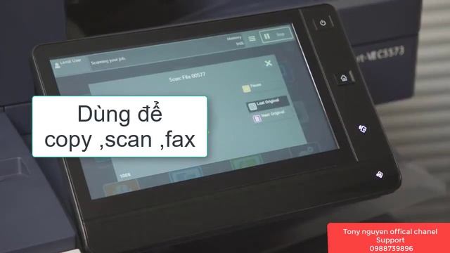 Tính năng NFC máy fuji xerox Apeosport 2560/3060/3560/4570/5570/C2060 C2560/C3070 смотреть онлайн