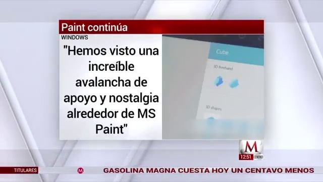 ¡Paint no se va! Paint 3D será su sucesor en Windows смотреть онлайн
