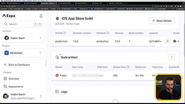 Mastering EAS Build, Submit, and Update in React Native | DEVember Day 13 смотреть онлайн