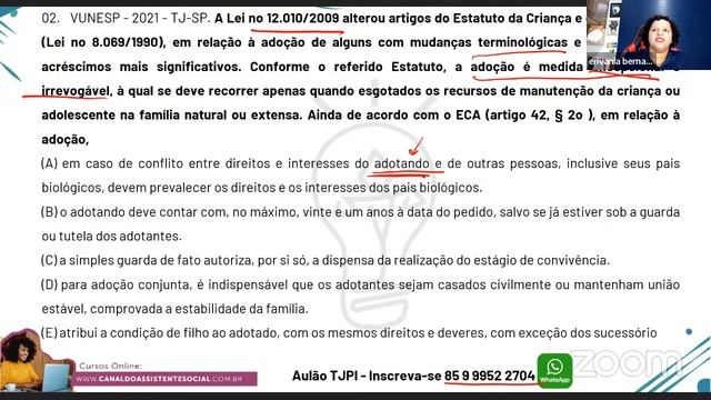 TJPI - Assistente Social - Revisão Reta final! смотреть онлайн
