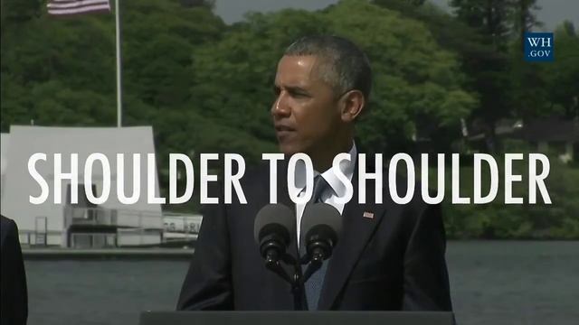 President Obama and Prime Minister Abe's remarks at USS Arizona Memorial смотреть онлайн