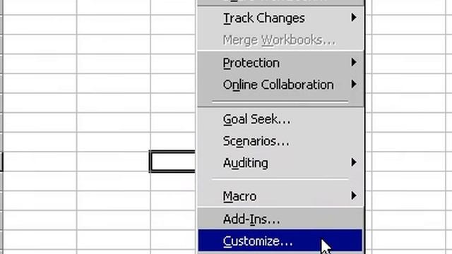 Microsoft Office Excel 2000 Shuffling menus смотреть онлайн