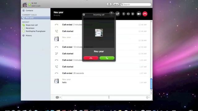 How to use SKYPE on MAC. смотреть онлайн